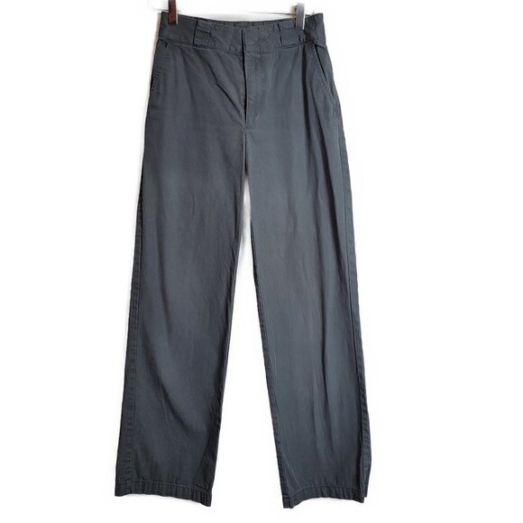 Aritzia TNA 100% Cotton khaki style pants - sz 0 - Picture 1 of 5